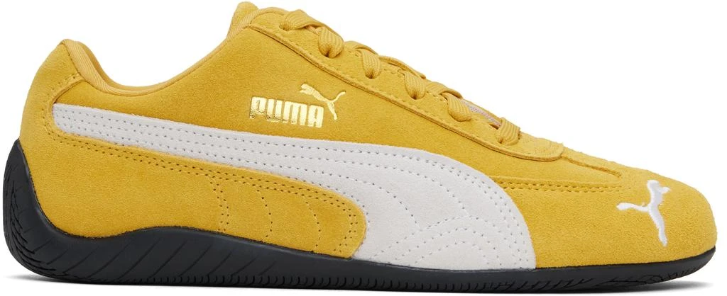 商品Puma|黄色 Speedcat OG 运动鞋,价格¥987,第1张图片