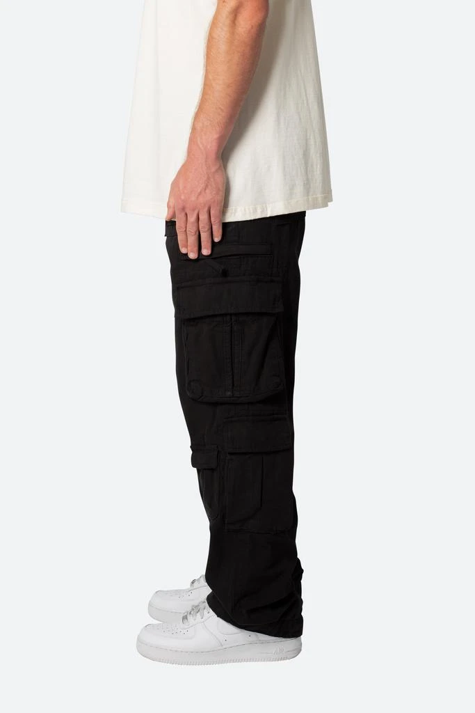 商品MNML|Military Cargo Pants - Black,价格¥650,第3张图片详细描述