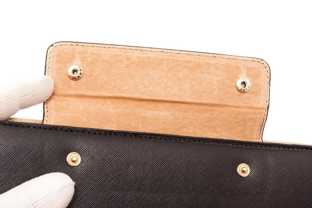 Tory Burch Black Leather Robinson iPad Tablet Case 商品