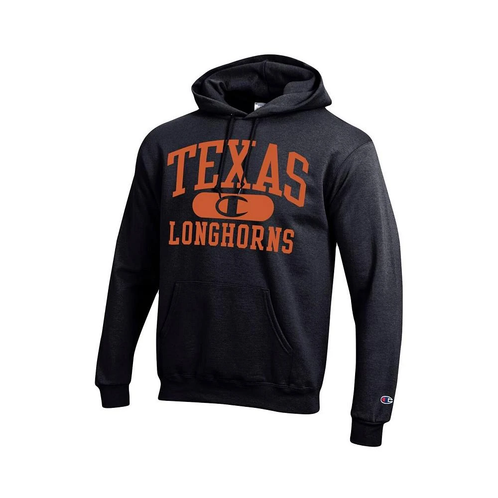 商品CHAMPION|Men's Black Texas Longhorns Arch Pill Pullover Hoodie,价格¥441,第2张图片详细描述