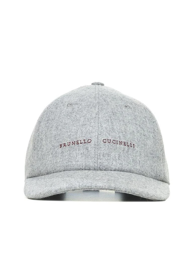 商品Brunello Cucinelli|Brunello Cucinelli Hats in Grey,价格¥3260,第1张图片