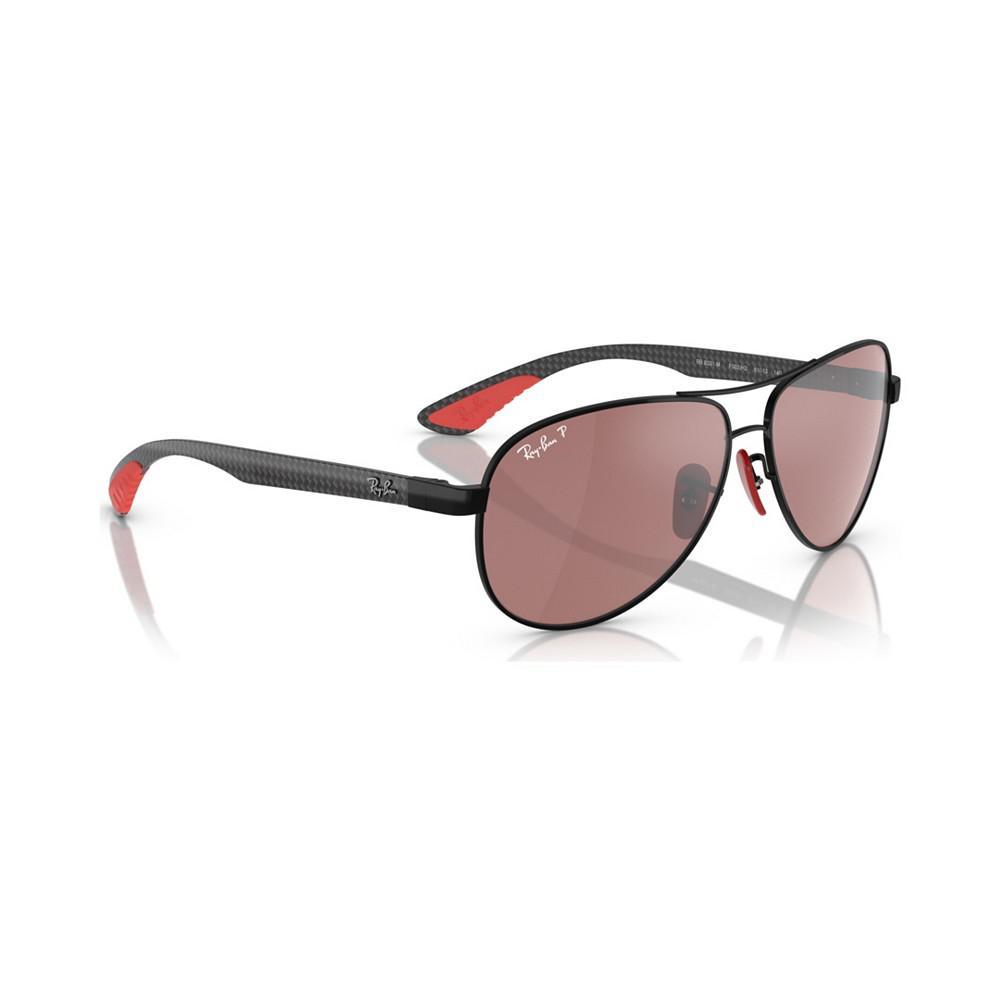 商品Ray-Ban|Men's Polarized Sunglasses, RB8331M Scuderia Ferrari Collection,价格¥2406,第4张图片详细描述