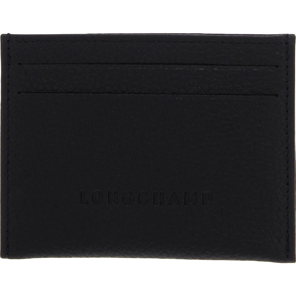 商品Longchamp|Longchamp Le Foulonne Leather Logo Small Cardholder,价格¥481,第1张图片