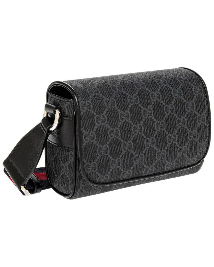 商品Gucci|GG Super Mini GG Supreme Canvas & Leather Crossbody,价格¥9781,第3张图片详细描述