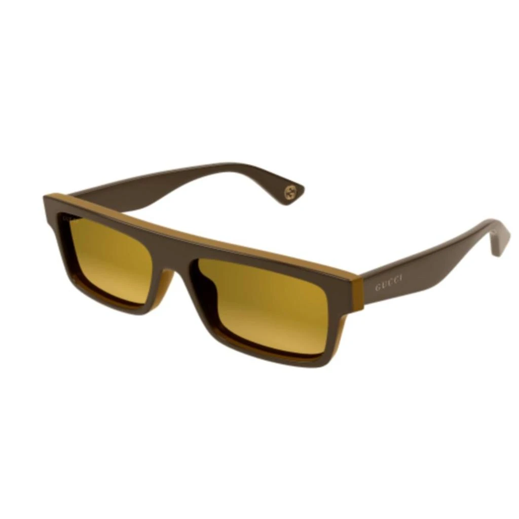 商品Gucci|Gucci Eyewear Rectangle-Frame Sunglasses,价格¥2996,第2张图片详细描述