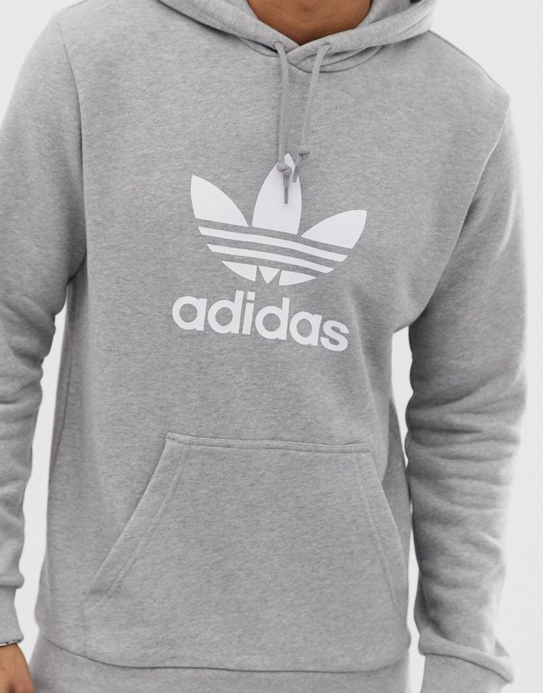 商品Adidas|adidas Originals Essentials hoodie in grey,价格¥405,第5张图片详细描述