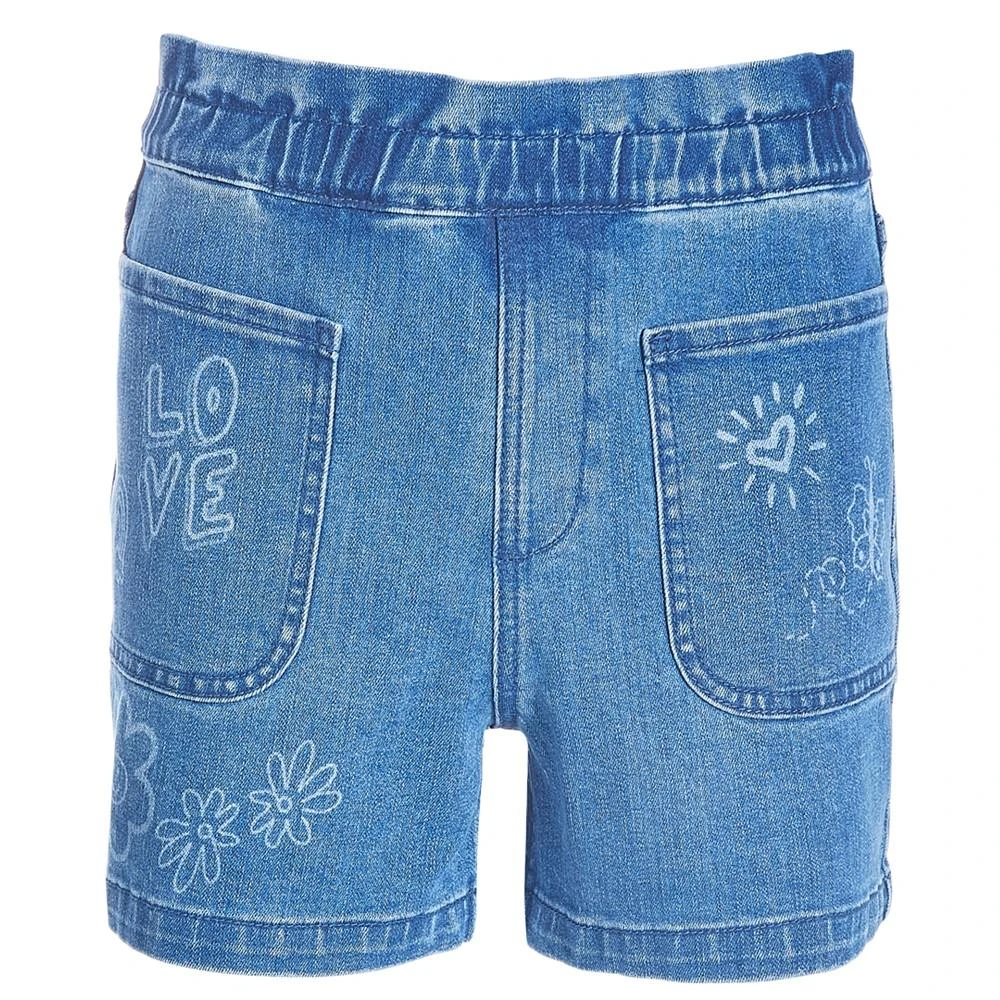 商品Epic Threads|Little Girls Scribble Paperbag Shorts, Created for Macy's,价格¥81,第1张图片