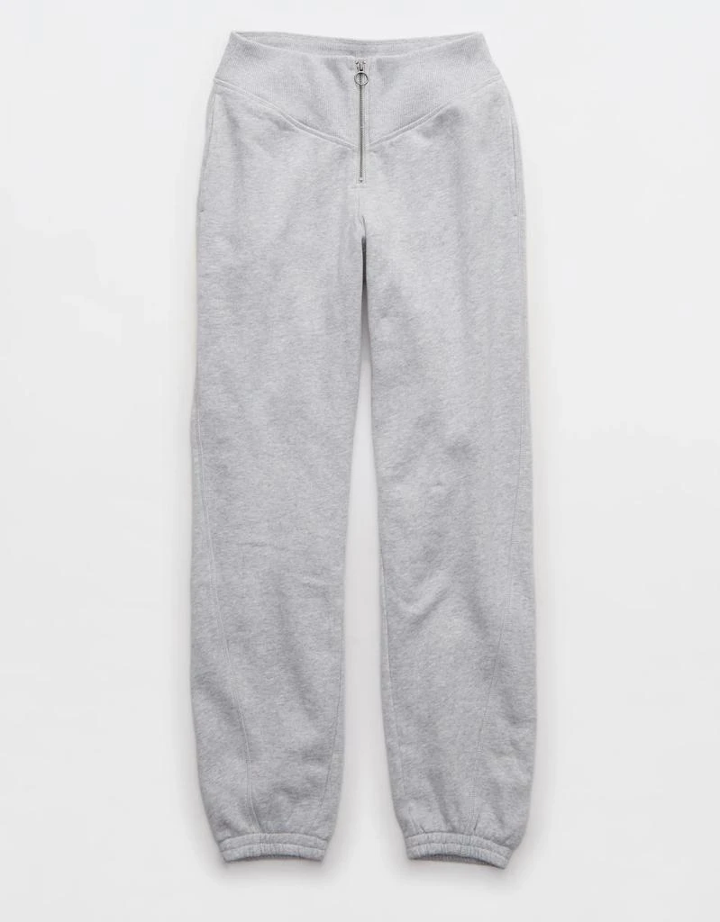 商品Aerie|Aerie Fleece Corset Jogger,价格¥114,第3张图片详细描述