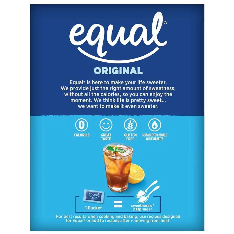 商品Equal|Zero Calorie Sweetener Packets,价格¥41,第2张图片详细描述