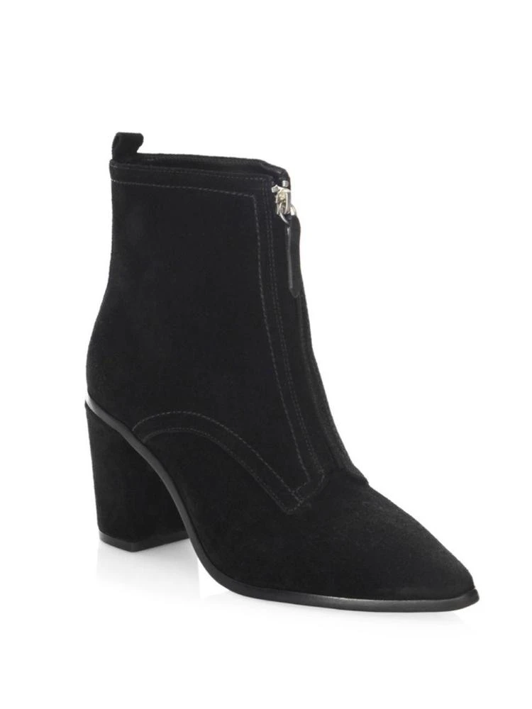 商品Schutz|Nayra Suede Zip Booties,价格¥780,第1张图片