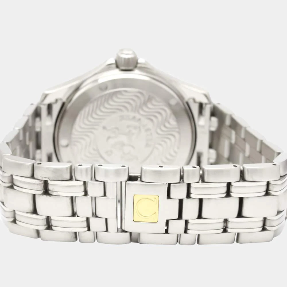 商品[二手商品] Omega|Omega Blue Stainless Steel Seamaster 120M Jacques Mayol Ltd Edition 2508.80 Men's Wristwatch 36 MM,价格¥9056,第4张图片详细描述