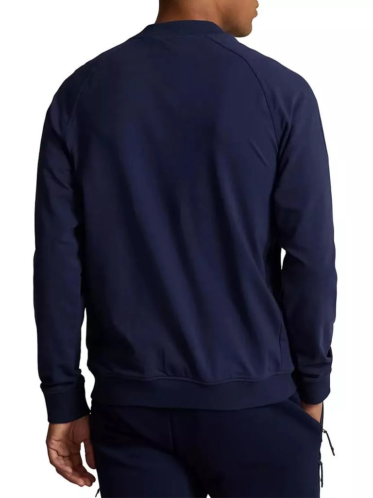 商品Ralph Lauren|Techy Terry Cotton-Blend Jacket,价格¥664,第4张图片详细描述
