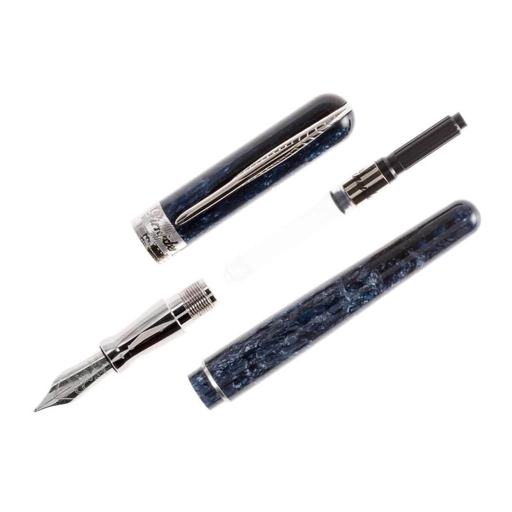 商品Pineider|Pineider Avatar Fountain Pen, Steel Nib - Pacific Blue,价格¥1287,第3张图片详细描述