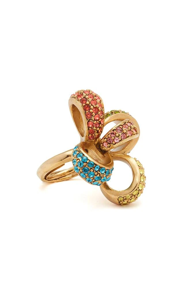 商品Oscar de la Renta|Oscar de la Renta - Clover Ring - Multi - OS - Moda Operandi - Gifts For Her,价格¥1832,第1张图片