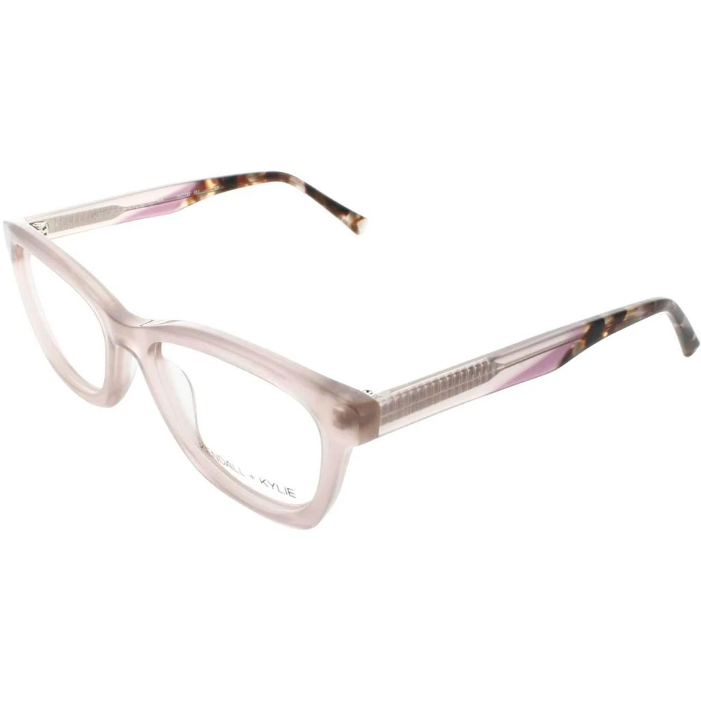 商品KENDALL & KYLIE|Kendall + Kylie Women's Eyeglasses - Rose Gold Cat Eye Shape Frame | KKO192WMCA 651,价格¥134,第1张图片