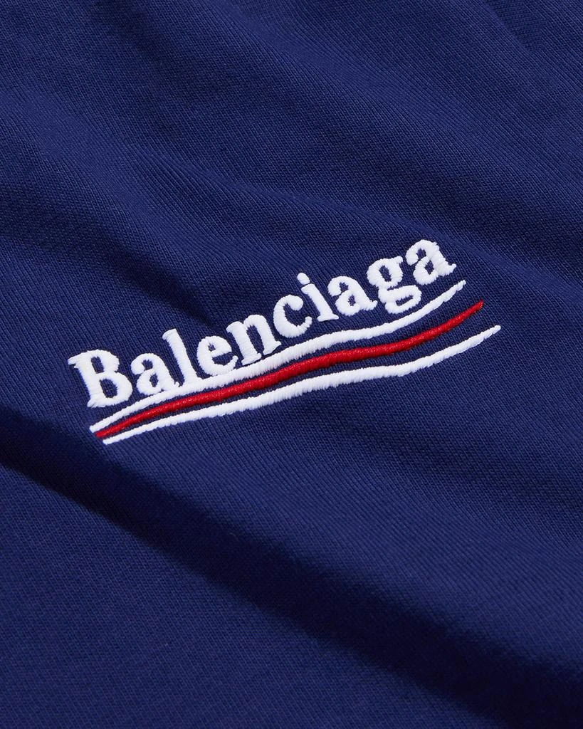 商品Balenciaga|Kid's Embroidered Political Logo T-Shirt, Size 2-10,价格¥2041,第3张图片详细描述