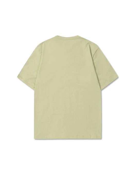 商品HIDEOUT|Essential Short Sleeve T Shirt Lime,价格¥399,第2张图片详细描述