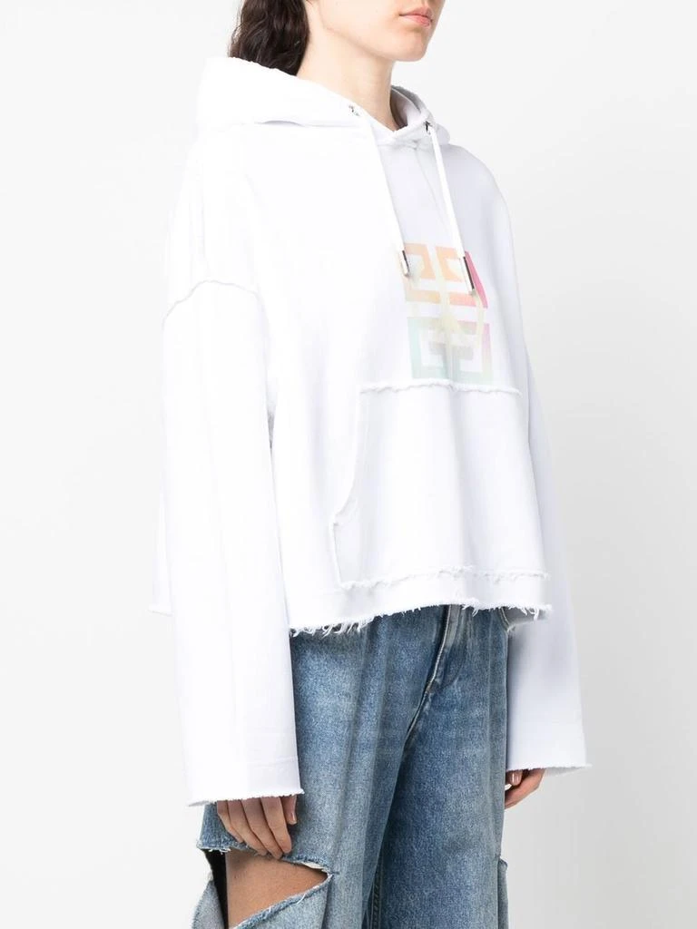 商品Givenchy|GIVENCHY - Logo Cotton Hoodie,价格¥6888,第4张图片详细描述