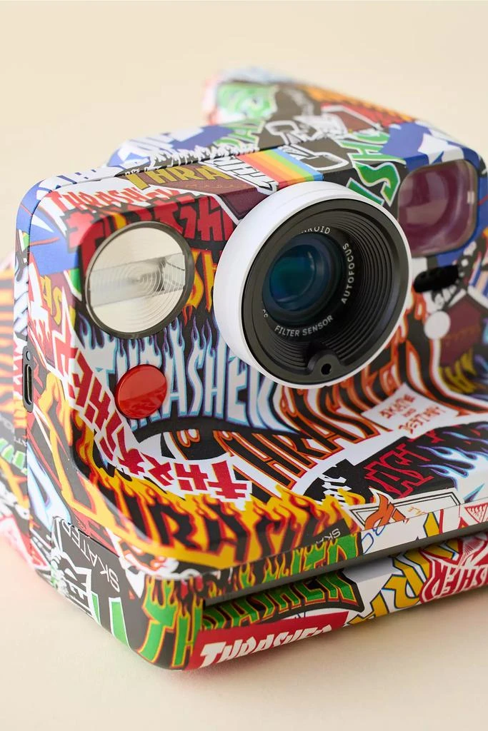 商品Polaroid|Thrasher X Polaroid Now Generation 3 Instant Camera,价格¥1104,第3张图片详细描述