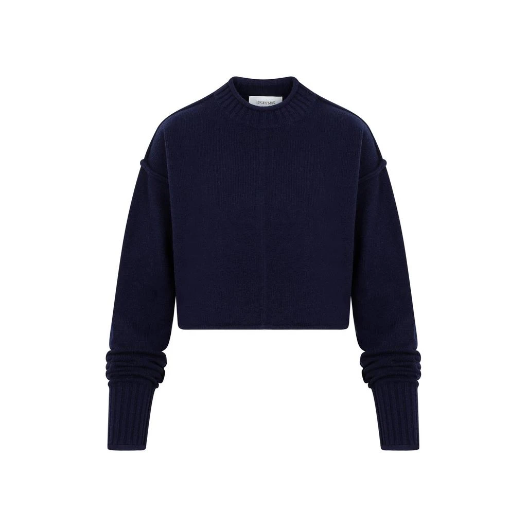 商品Max Mara|Sportmax	Crewneck Long-Sleeved Jumper,价格¥1305,第1张图片