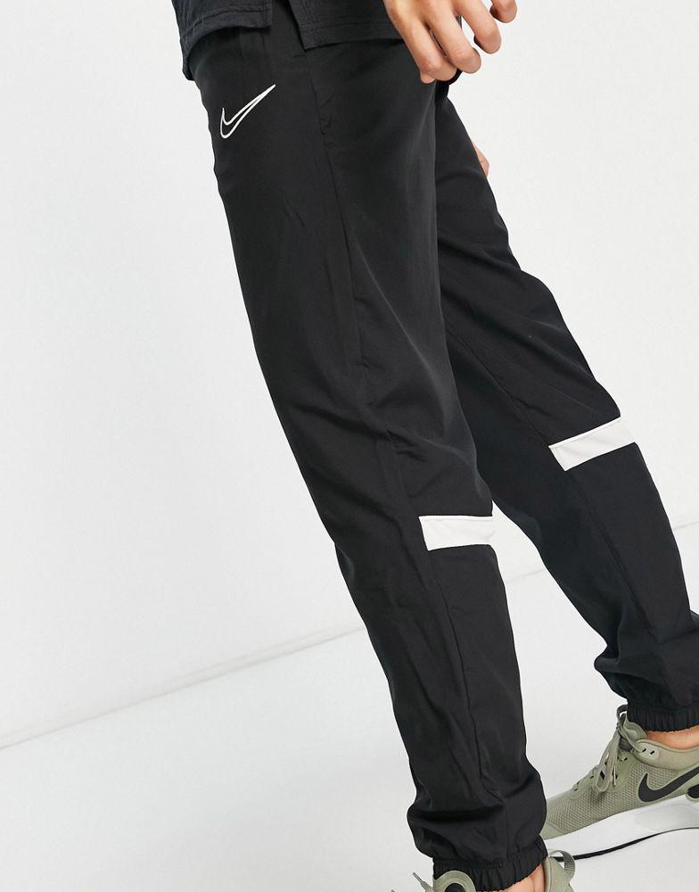 Nike Football Dri-FIT Academy track pant in black商品第3张图片规格展示