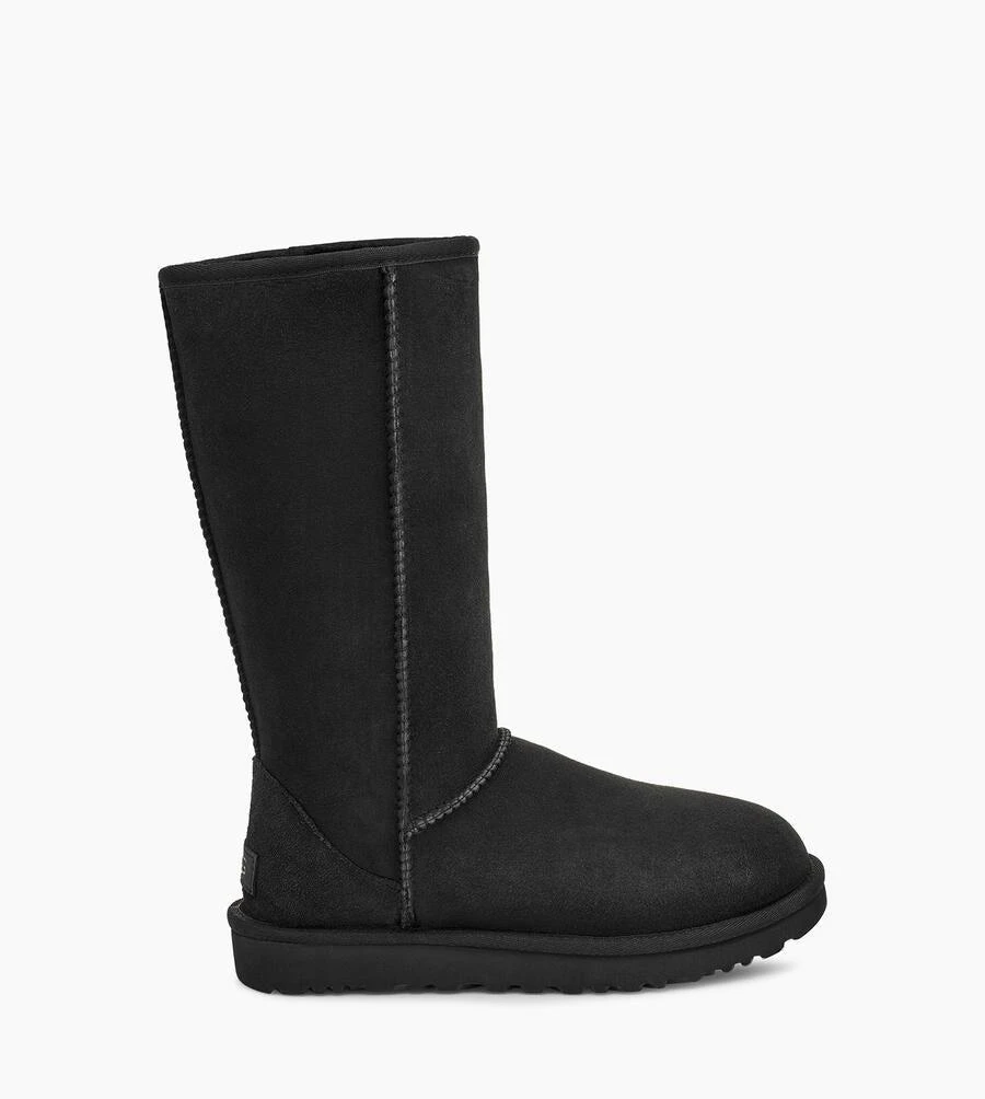 商品UGG|UGG CLASSIC TALL II BLACK SHOES,价格¥1669,第1张图片