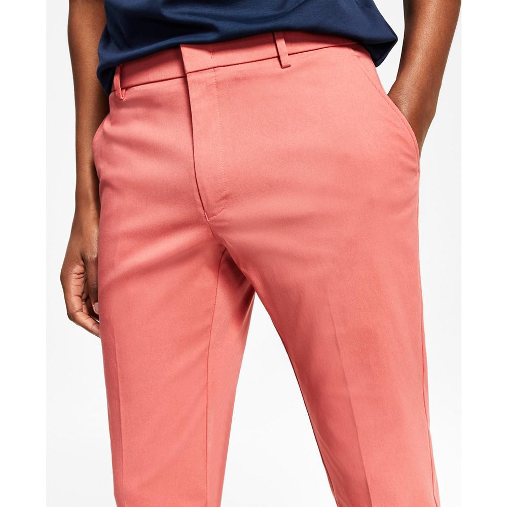 商品Tommy Hilfiger|Men's Modern-Fit TH Flex Stretch Comfort Solid Performance Pants,价格¥283-¥708,第6张图片详细描述