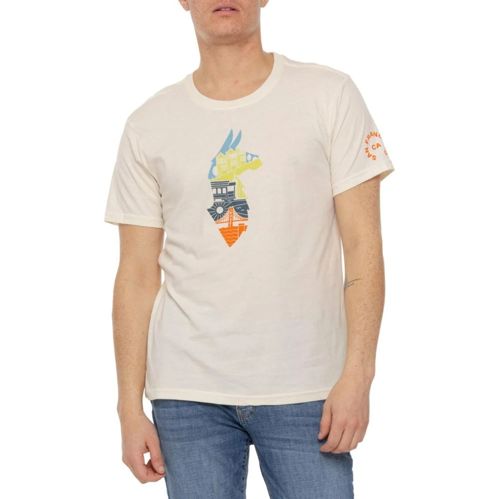 商品Cotopaxi|Cotopaxi San Francisco City Llama T-Shirt - Organic Cotton, Short Sleeve,价格¥106,第1张图片
