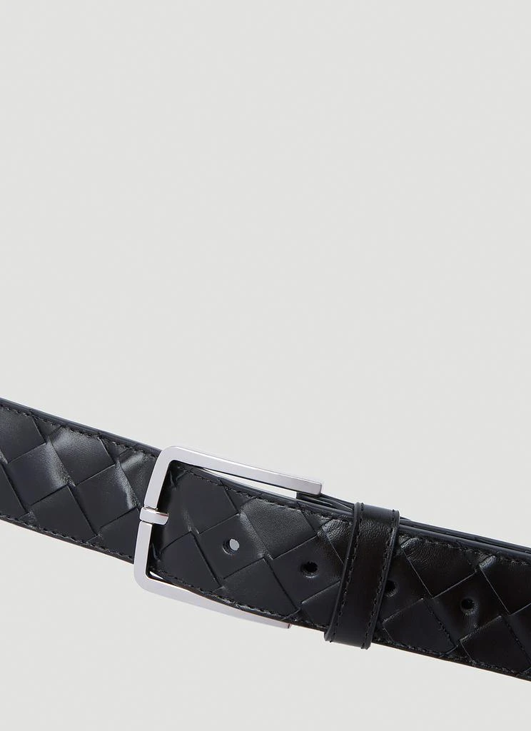 商品Bottega Veneta|Intreccio Leather Belt,价格¥2728,第2张图片详细描述