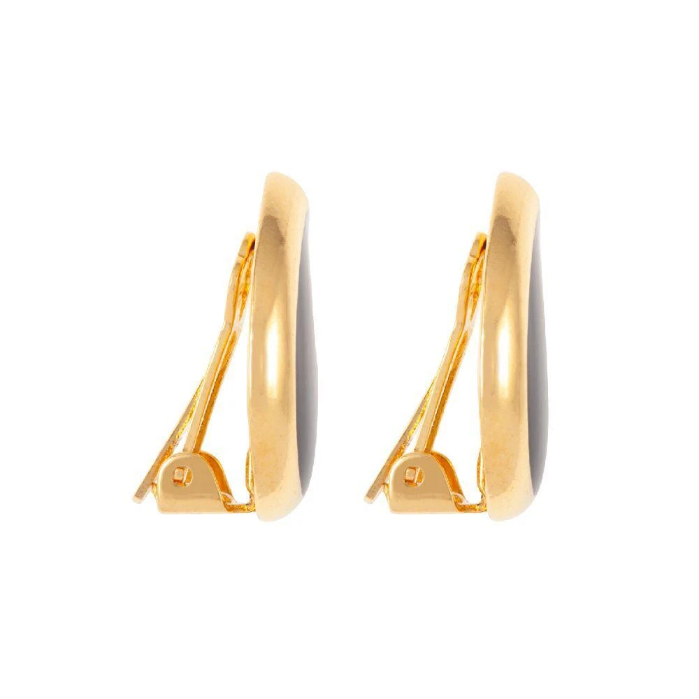 商品Susan Caplan Vintage|1980s vintage tear drop clip-on earrings,价格¥417,第2张图片详细描述