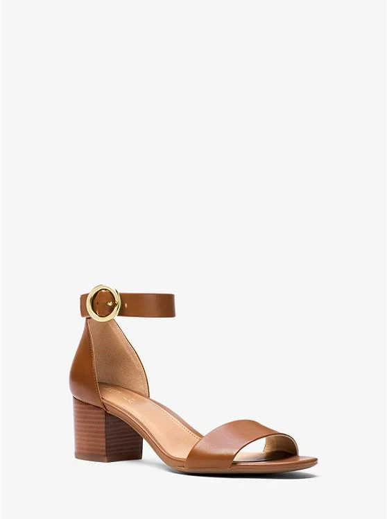 商品Michael Kors|Lena Leather Sandal,价格¥856,第1张图片