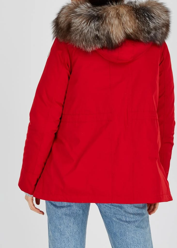 商品Moncler|Macareux fur-trimmed shell coat,价格¥15986,第3张图片详细描述