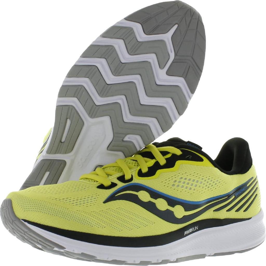 商品Saucony|Ride 14 Mens Mesh Gym Running Shoes,价格¥445-¥531,第5张图片详细描述