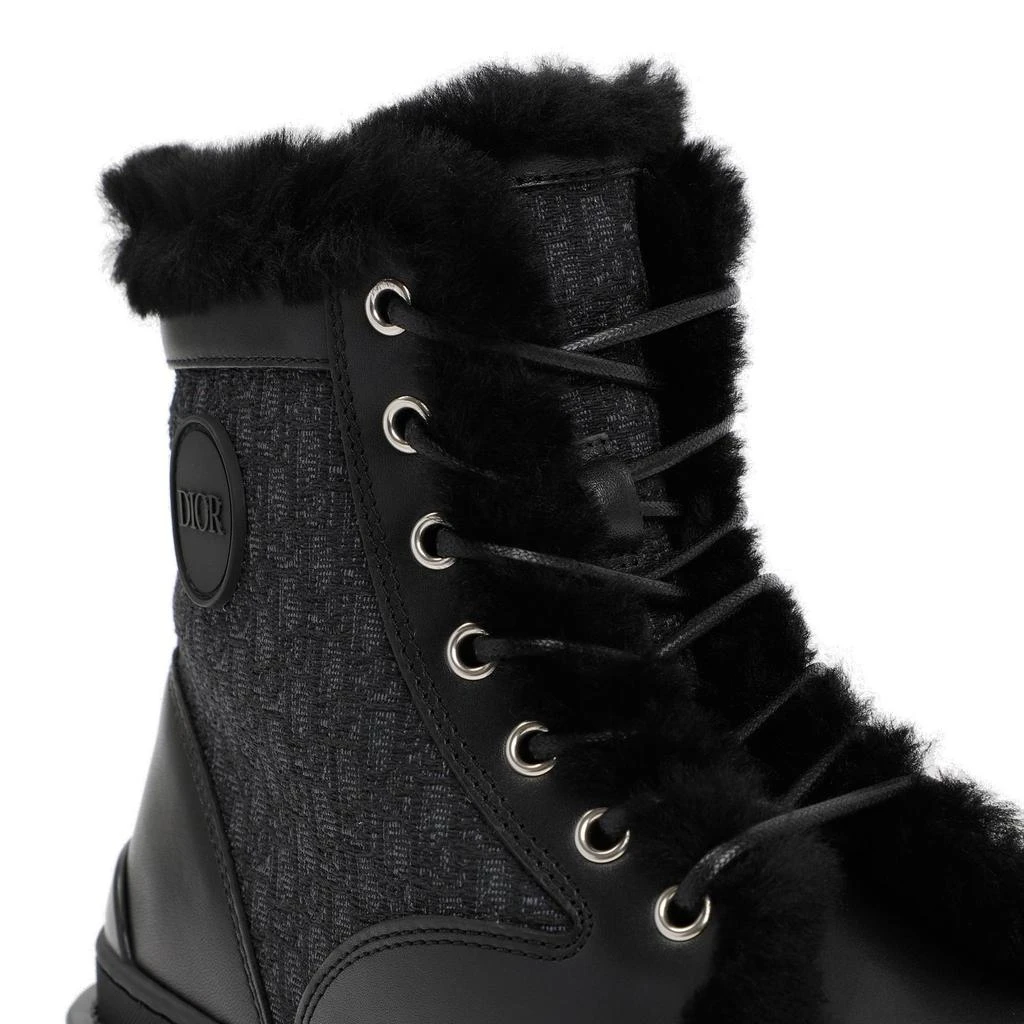 商品Dior|Dior Monogram Lace-Up Ankle Boots,价格¥10656,第3张图片详细描述