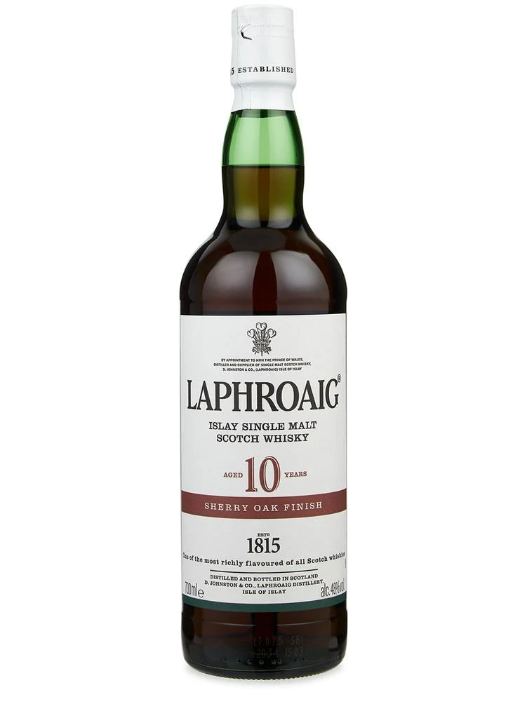 商品Laphroaig|10 年陈酿雪莉橡木桶单一麦芽苏格兰威士忌 ,价格¥329,第2张图片详细描述