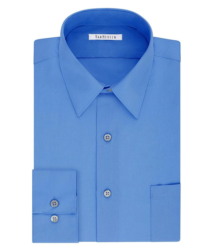 商品Van Heusen|Men's BIG FIT Dress Shirts Poplin (Big and Tall),价格¥191,第1张图片详细描述