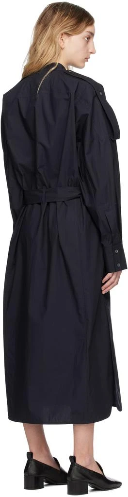 商品Studio Nicholson|Navy Itarsi Midi Dress,价格¥2072,第3张图片详细描述