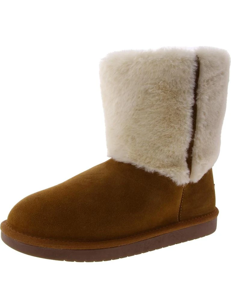 商品Koolaburra|Aubrei Short Girls Big Kid Suede Winter & Snow Boots,价格¥255,第1张图片