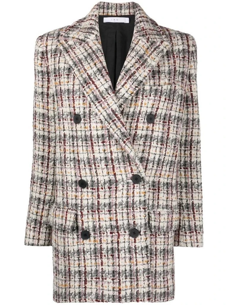 商品IRO|Marton Double Breasted Blazer In Multi,价格¥2521,第1张图片