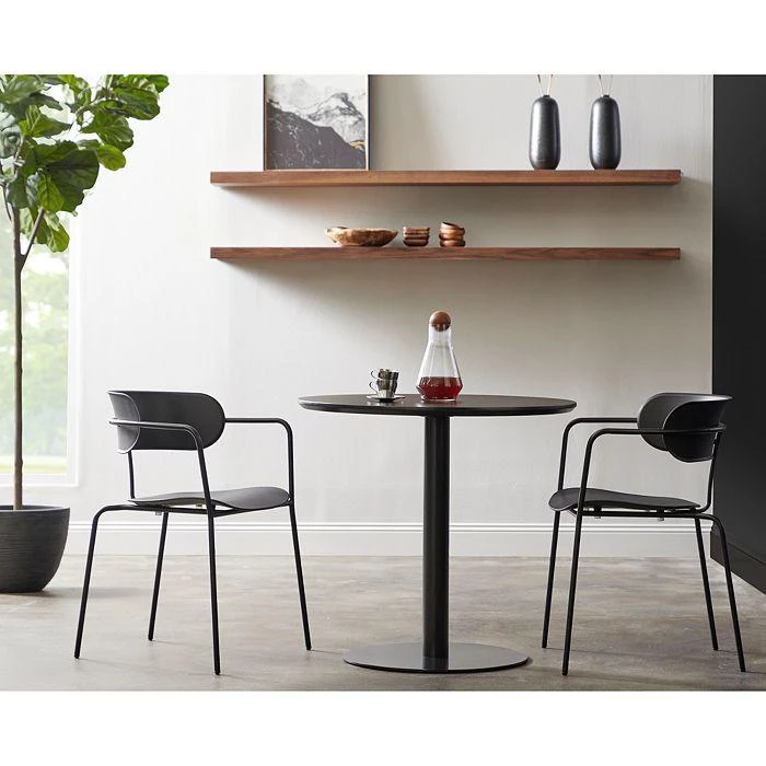 商品Euro Style|Paris Stacking Armchair, Set of 4,价格¥3198,第2张图片详细描述