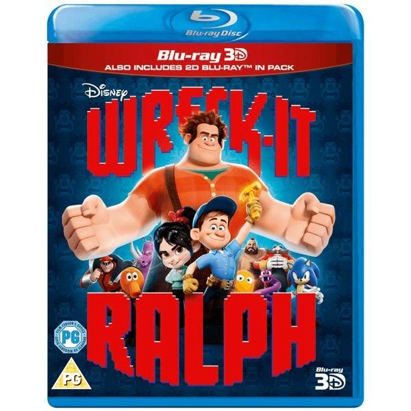 商品Disney|Wreck-It Ralph 3D (Includes 2D Version),价格¥160,第1张图片