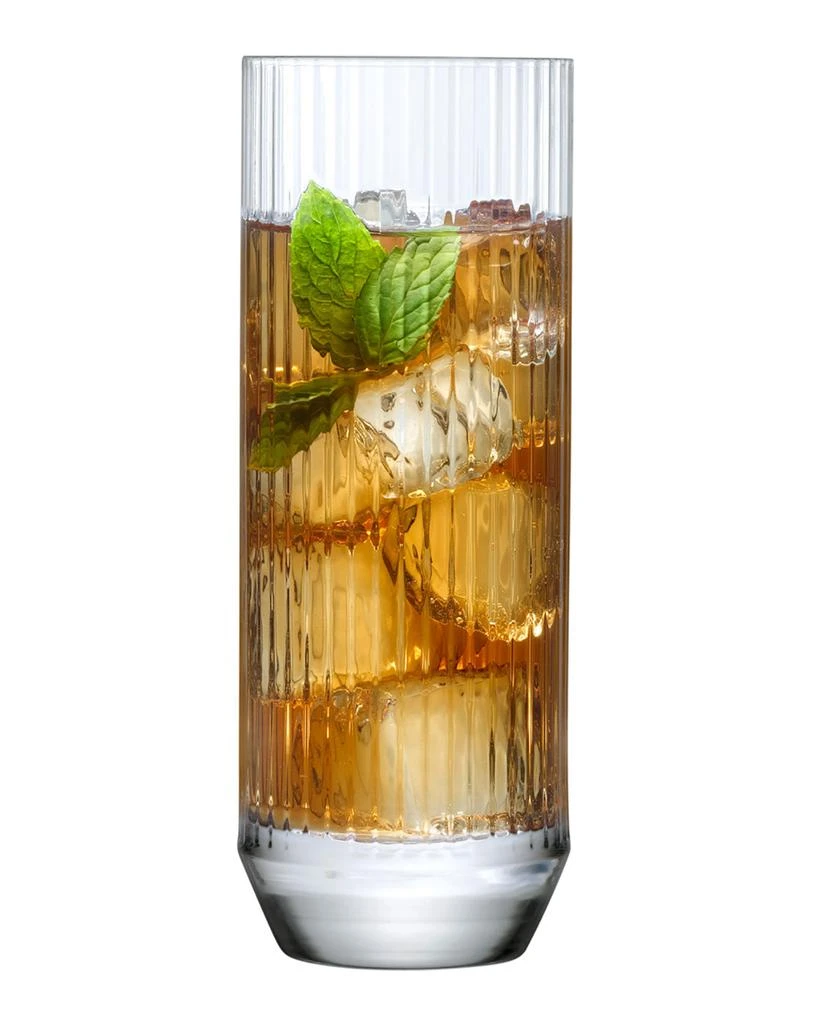 商品Nude|Big Top High Ball Glasses, Set of 4,价格¥529,第2张图片详细描述