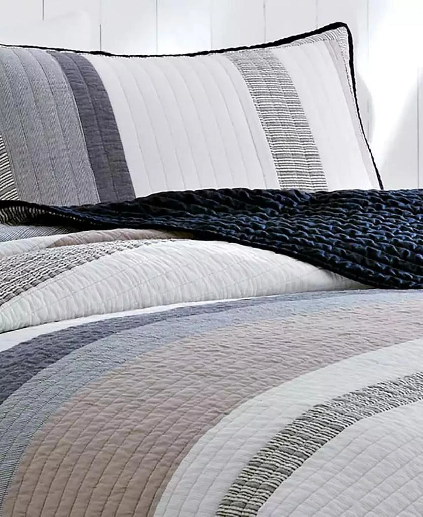 商品Nautica|Tideway Cotton Reversible Quilt,价格¥278,第4张图片详细描述