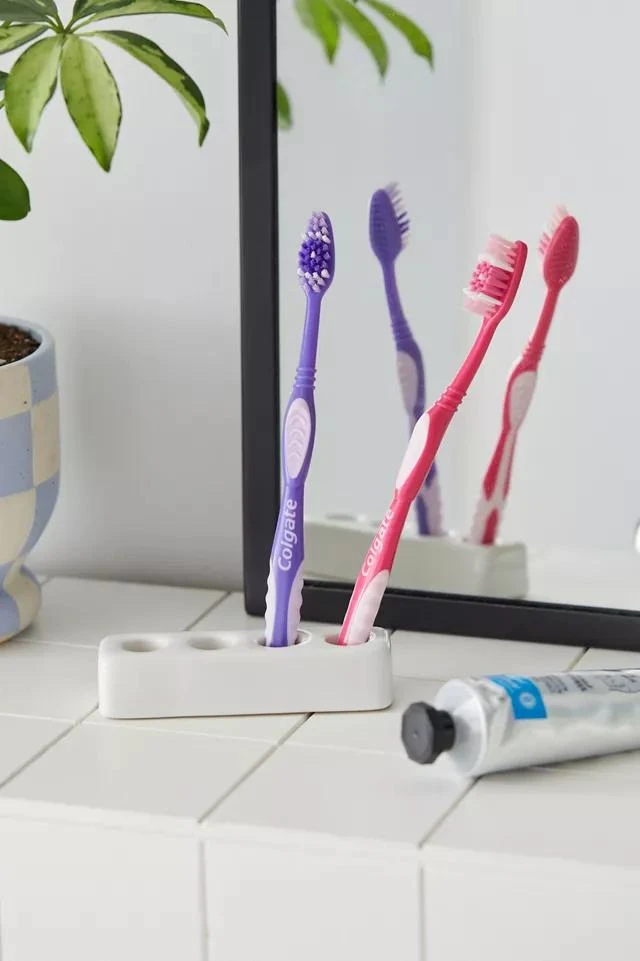 商品Yamazaki|Laurel Toothbrush Holder,价格¥38,第1张图片