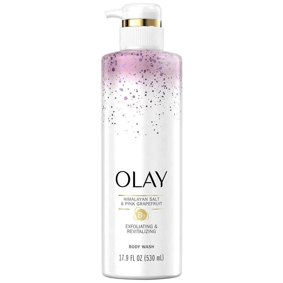 商品Olay|Premium Exfoliating & Revitalizing Body Wash Himalayan Salt & Pink Grapefruit,价格¥99,第1张图片