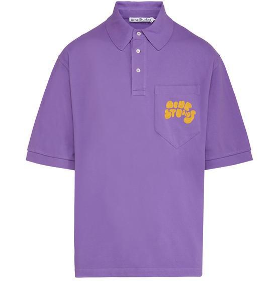 商品Acne Studios|Exgo Bubble 徽标 polo 衫,价格¥1592,第1张图片