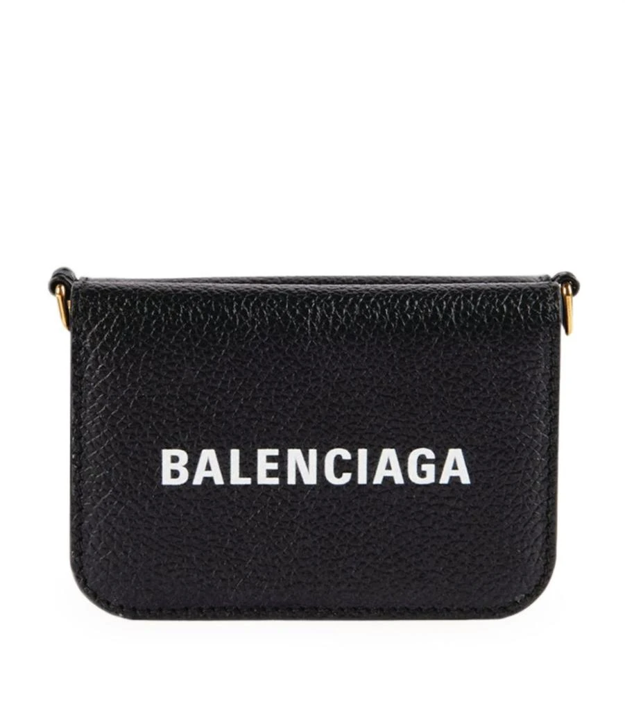 商品Balenciaga|Mini Leather Chain Wallet,价格¥4283,第5张图片详细描述