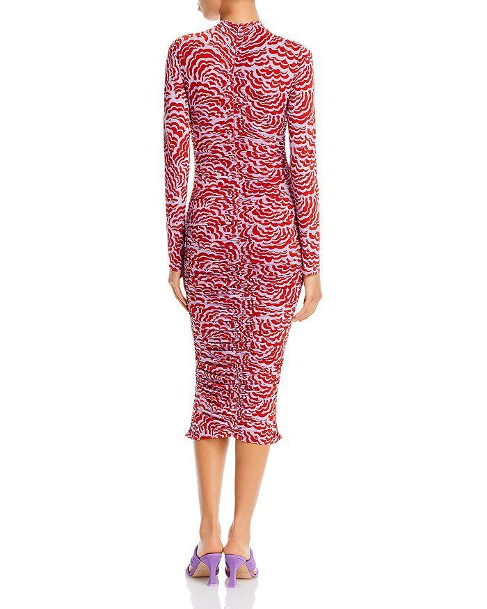 商品A.L.C.|Ansel Printed Ruched Dress,价格¥1693,第3张图片详细描述