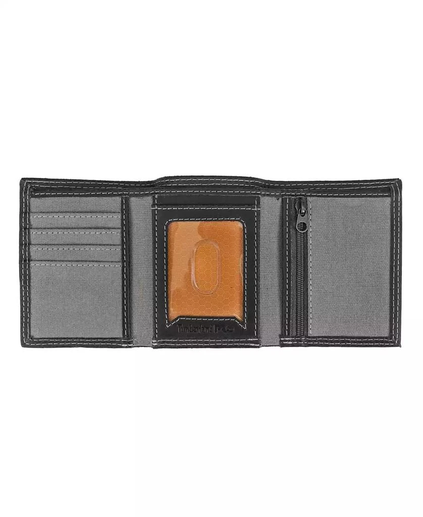 商品Timberland|Men's Whitney Canvas Trifold Wallet,价格¥148,第4张图片详细描述