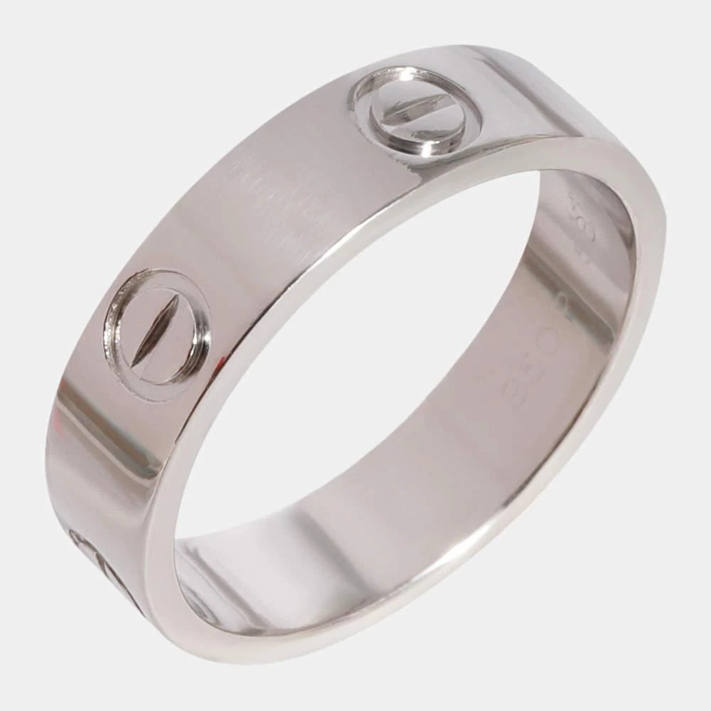 商品[二手商品] Cartier|Cartier Love Ring in 950 Platinum,价格¥22133,第1张图片